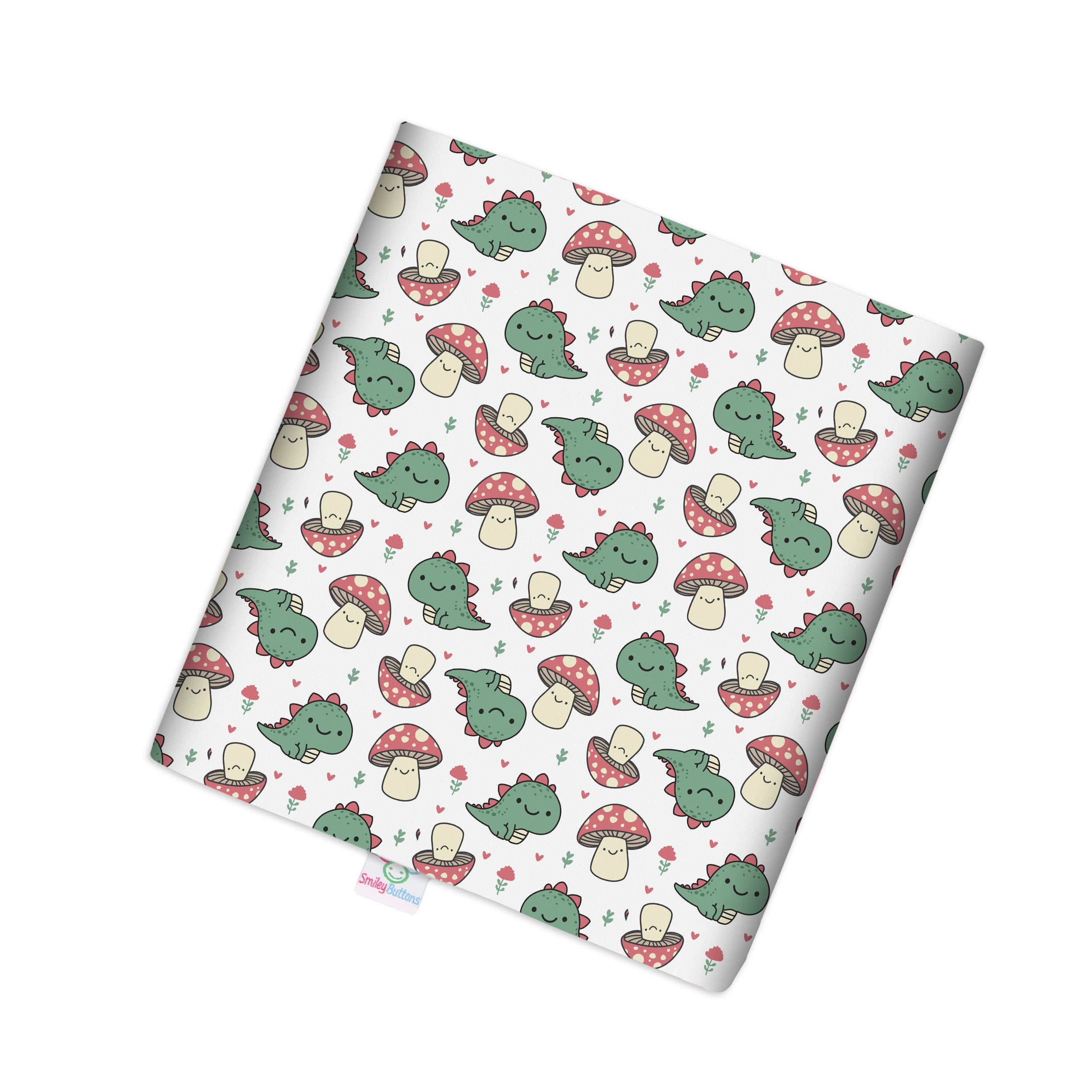 Organic Thottil & Mosquito Net Combo - Dino Shroom